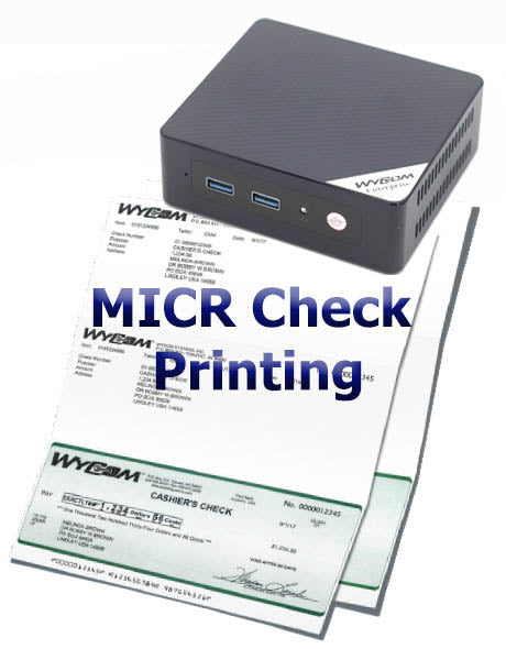 Wycom Enterprise Laser Check Printing System
