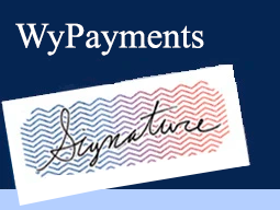 WyPayments Check Signer