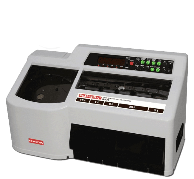 Semacon S-530P Coin Sorter With Thermal Printer