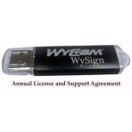 Wycom WySign Annual License and Support Agreement