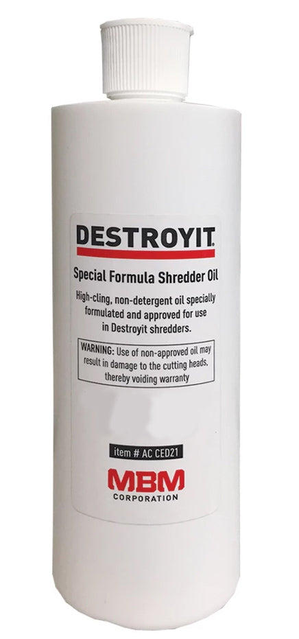 MBM Destroyit Shredder Oil for Auto-Oilers - 1 Quart Bottle