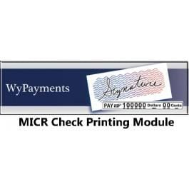 WyPayments MICR Check Printing Module